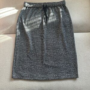 Simply Vera Vera Wang Black and Gray Pencil Skirt